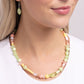 Colored Can-Can - Green - Paparazzi Necklace Image