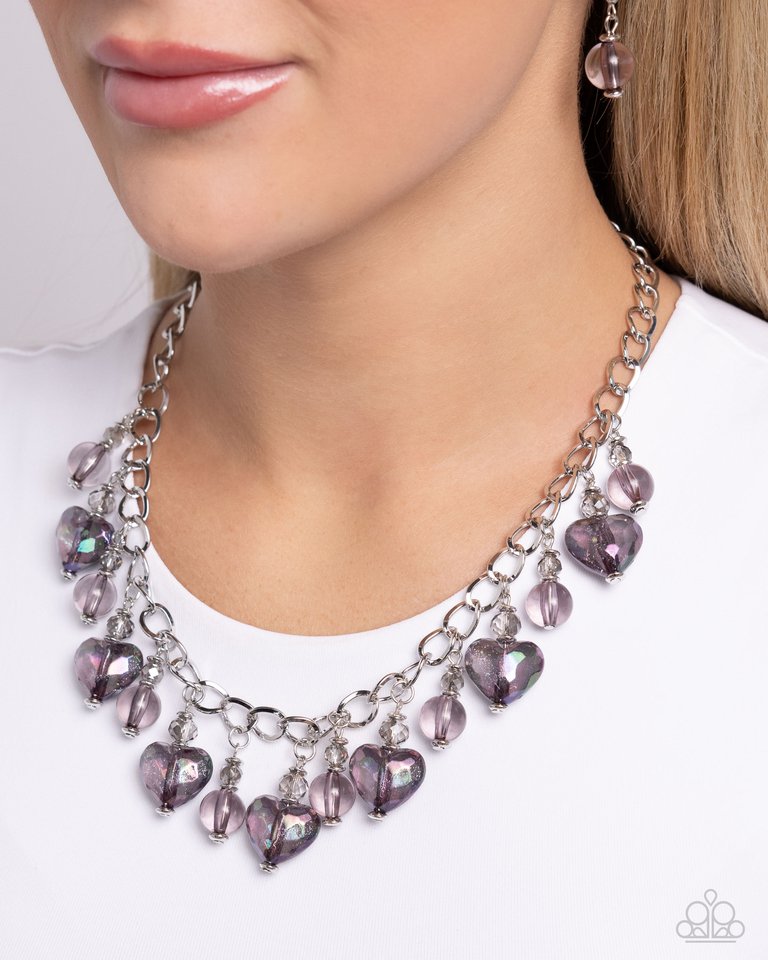 The Best HEART - Black - Paparazzi Necklace Image