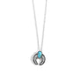 Horseshoe Haute - Blue - Paparazzi Necklace Image