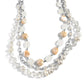 Essential Elegance - White - Paparazzi Necklace Image