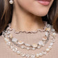 Essential Elegance - White - Paparazzi Necklace Image