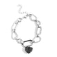 HEART Director - Black - Paparazzi Bracelet Image