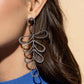 Compound Class - Silver - Paparazzi Earring Image