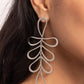 Compound Class - Silver - Paparazzi Earring Image