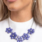 Floral Fun - Blue - Paparazzi Necklace Image