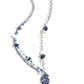 Spiraling Seafloor - Blue - Paparazzi Necklace Image