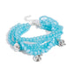 Swirling Shopaholic - Blue - Paparazzi Bracelet Image