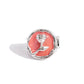 Belles Rose - Orange - Paparazzi Ring Image