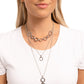 Dotted Demeanor - Silver - Paparazzi Necklace Image