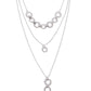 Dotted Demeanor - Silver - Paparazzi Necklace Image