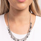 Dripping in Drama - Black - Paparazzi Necklace Image