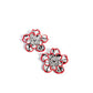 Merry Model - Red - Paparazzi Earring Image
