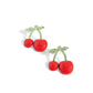 Charming Cherries - Red - Paparazzi Earring Image