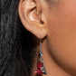 Rodeo Royalty - Red - Paparazzi Earring Image