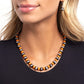 Contemporary Confidence - Orange - Paparazzi Necklace Image