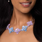 Pastel Pizzazz - Purple - Paparazzi Necklace Image