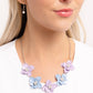 Pastel Pizzazz - Purple - Paparazzi Necklace Image