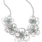 Wiry Wallflowers - Green - Paparazzi Necklace Image