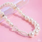 Crystal Class - White - Paparazzi Necklace Image