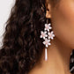 Vintage Veining - Pink - Paparazzi Earring Image