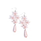 Vintage Veining - Pink - Paparazzi Earring Image