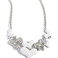 Room in My Heart for More - White - Paparazzi Necklace Image