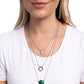 Playfully Panache - Green - Paparazzi Necklace Image