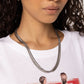 Tasteful Time - Silver - Paparazzi Necklace Image