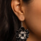 Tropical Treasure - Black - Paparazzi Earring Image