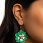 Tropical Treasure - Green - Paparazzi Earring Image