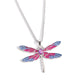 DRAGONFLY to the Sky - Purple - Paparazzi Necklace Image
