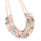 Flickering Finesse - Copper - Paparazzi Necklace Image