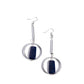 Serendipitous Stones - Blue - Paparazzi Earring Image