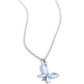 Aerial Aria - Blue - Paparazzi Necklace Image