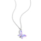 Aerial Aria - Purple - Paparazzi Necklace Image