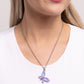 Aerial Aria - Purple - Paparazzi Necklace Image