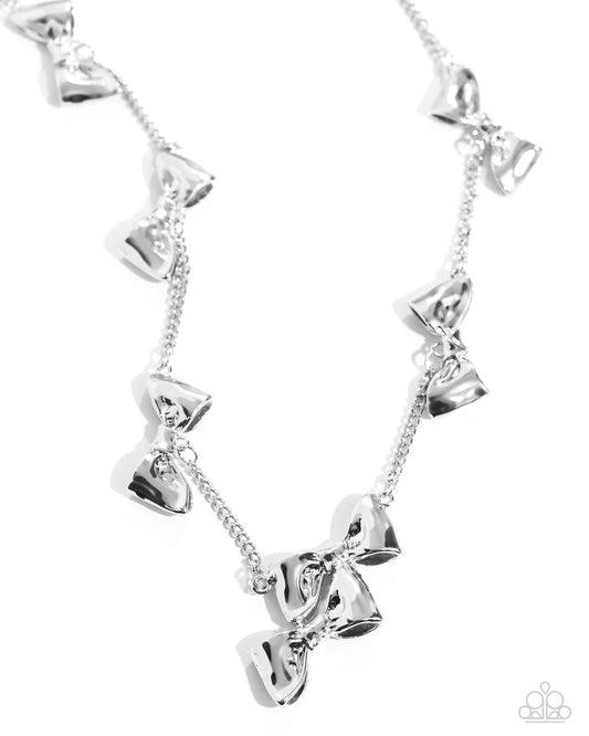 Dapper Definition - Silver - Paparazzi Necklace Image
