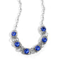 Serrated Sensation - Blue - Paparazzi Necklace Image