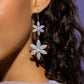 Pearl Posy - White - Paparazzi Earring Image