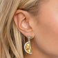 Lady Lemon - Yellow - Paparazzi Earring Image