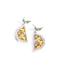 Lady Lemon - Yellow - Paparazzi Earring Image