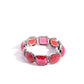 Glassy Generosity - Pink - Paparazzi Bracelet Image