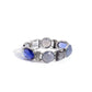 Glassy Generosity - Blue - Paparazzi Bracelet Image