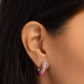 Ombré Observer - Pink - Paparazzi Earring Image