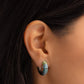 Ombré Observer - Blue - Paparazzi Earring Image