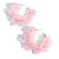 Petaled Pageant - Gold - Paparazzi Earring Image