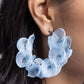 Petaled Pageant - Blue - Paparazzi Earring Image