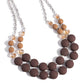 Whimsically Wealthy - Brown - Paparazzi Necklace Image