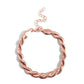 Tasteful Twists - Copper - Paparazzi Bracelet Image