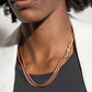 Tasteful Time - Copper - Paparazzi Necklace Image